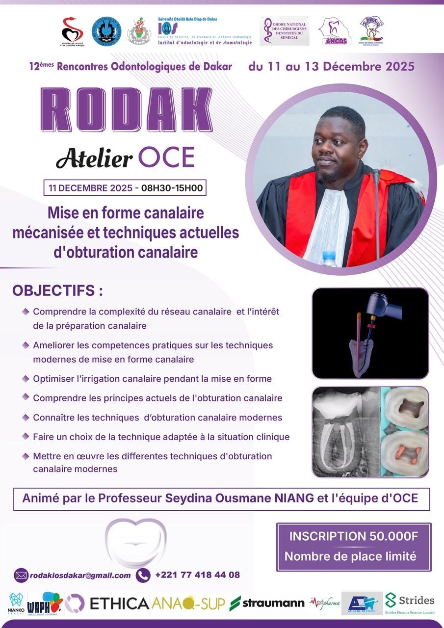 Atelier RODAK - Endodontie (OCE)