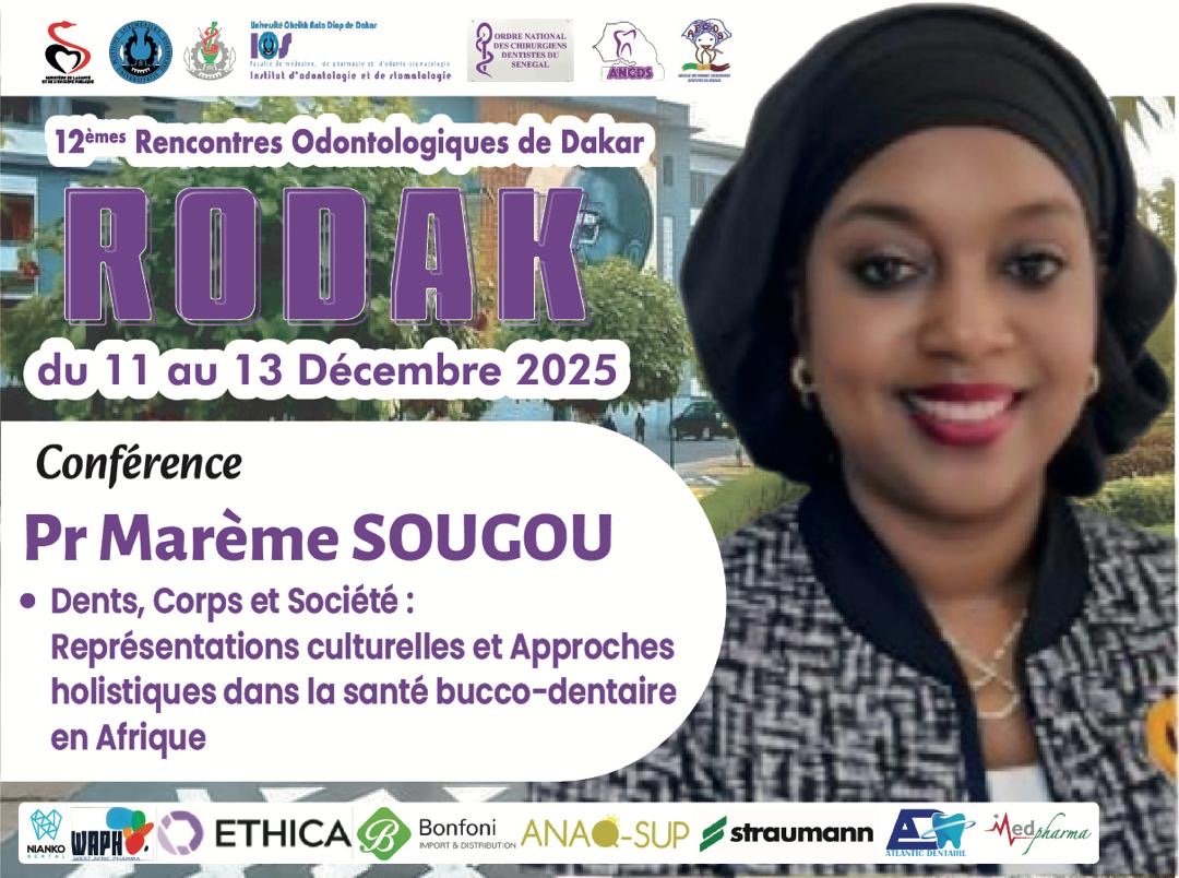 Conférence RODAK - Pr Marème SOUCOU